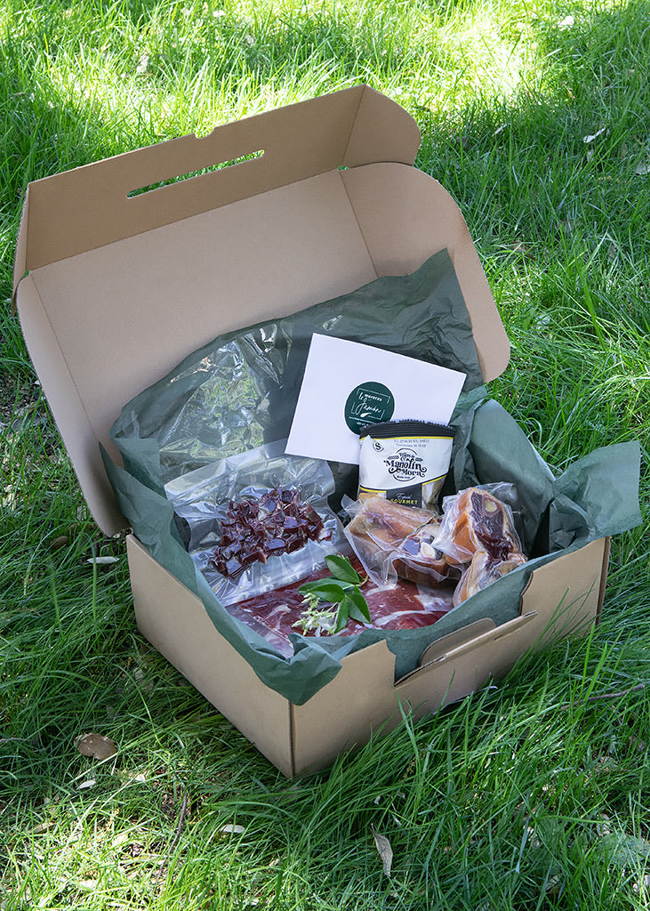 Paquete Regalo Jamón - No mandes flores, manda jamones